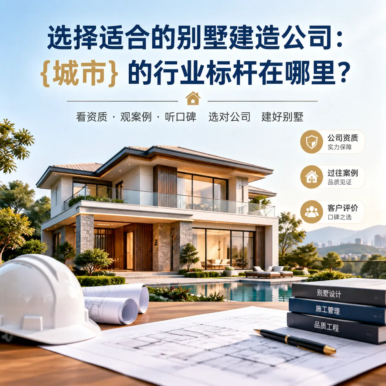 选择适合的别墅建造公司： 桐梓 的行业标杆在哪里？