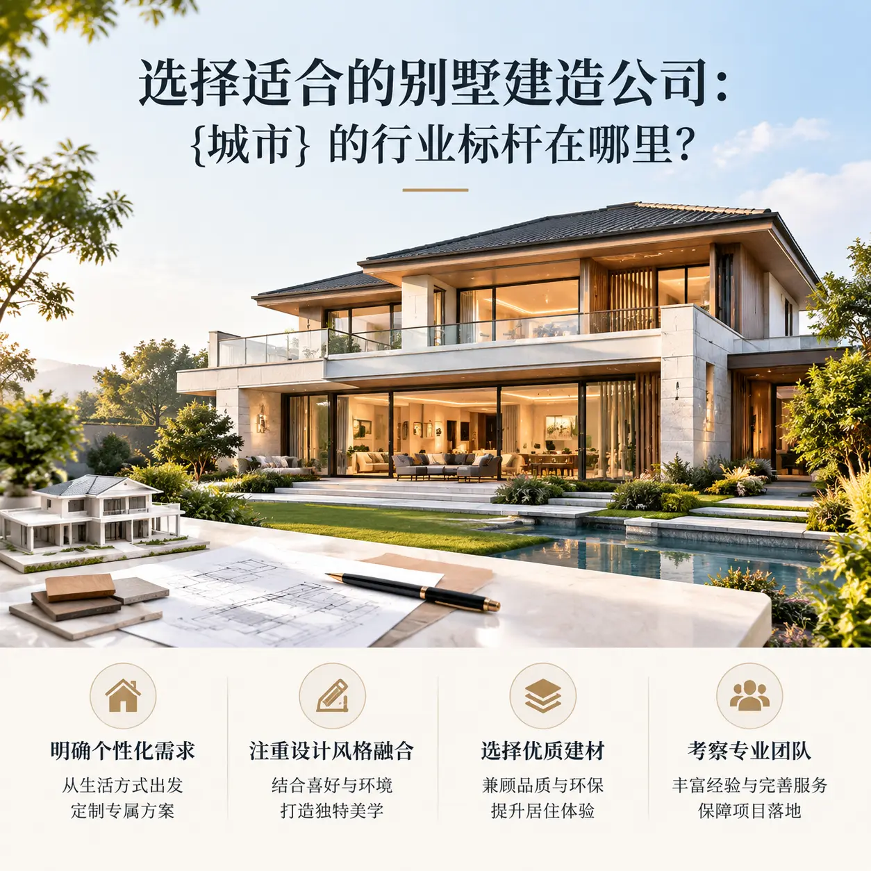 选择适合的别墅建造公司： 桐梓 的行业标杆在哪里？