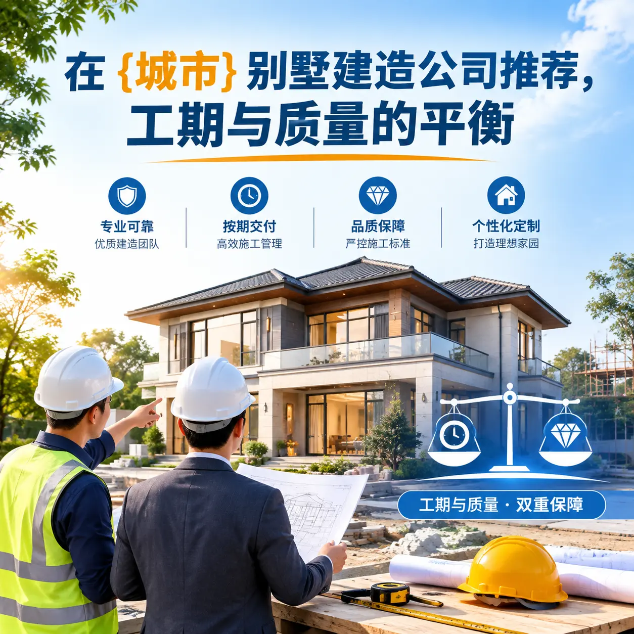 在 桐梓 别墅建造公司推荐，工期与质量的平衡