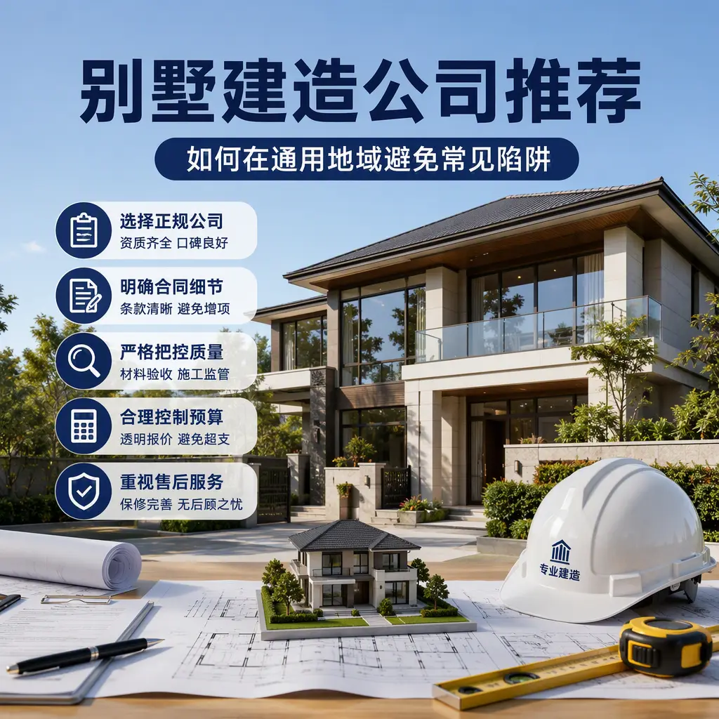 别墅建造公司推荐:如何在 桐梓 避免常见陷阱