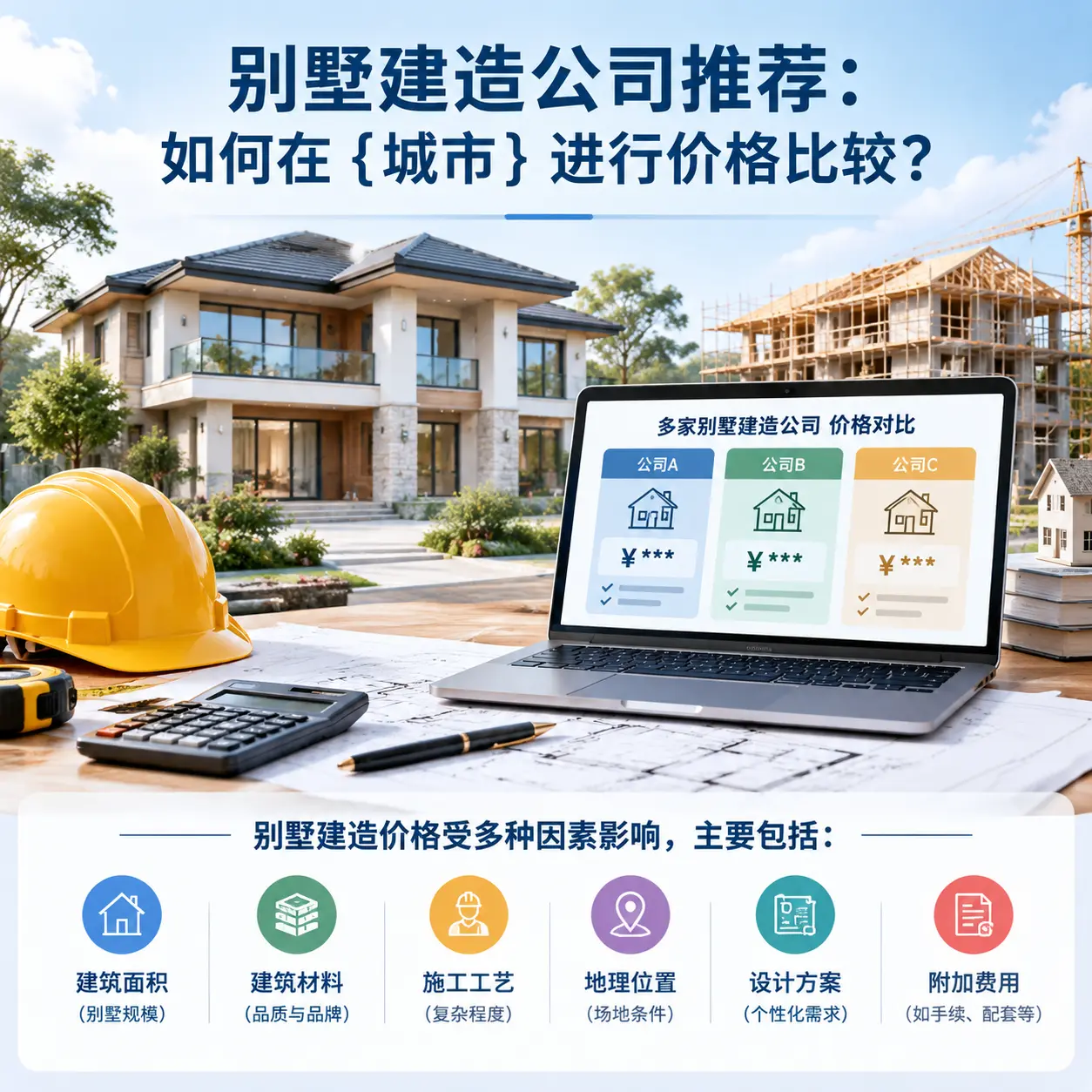 别墅建造公司推荐：如何在 桐梓 进行价格比较？