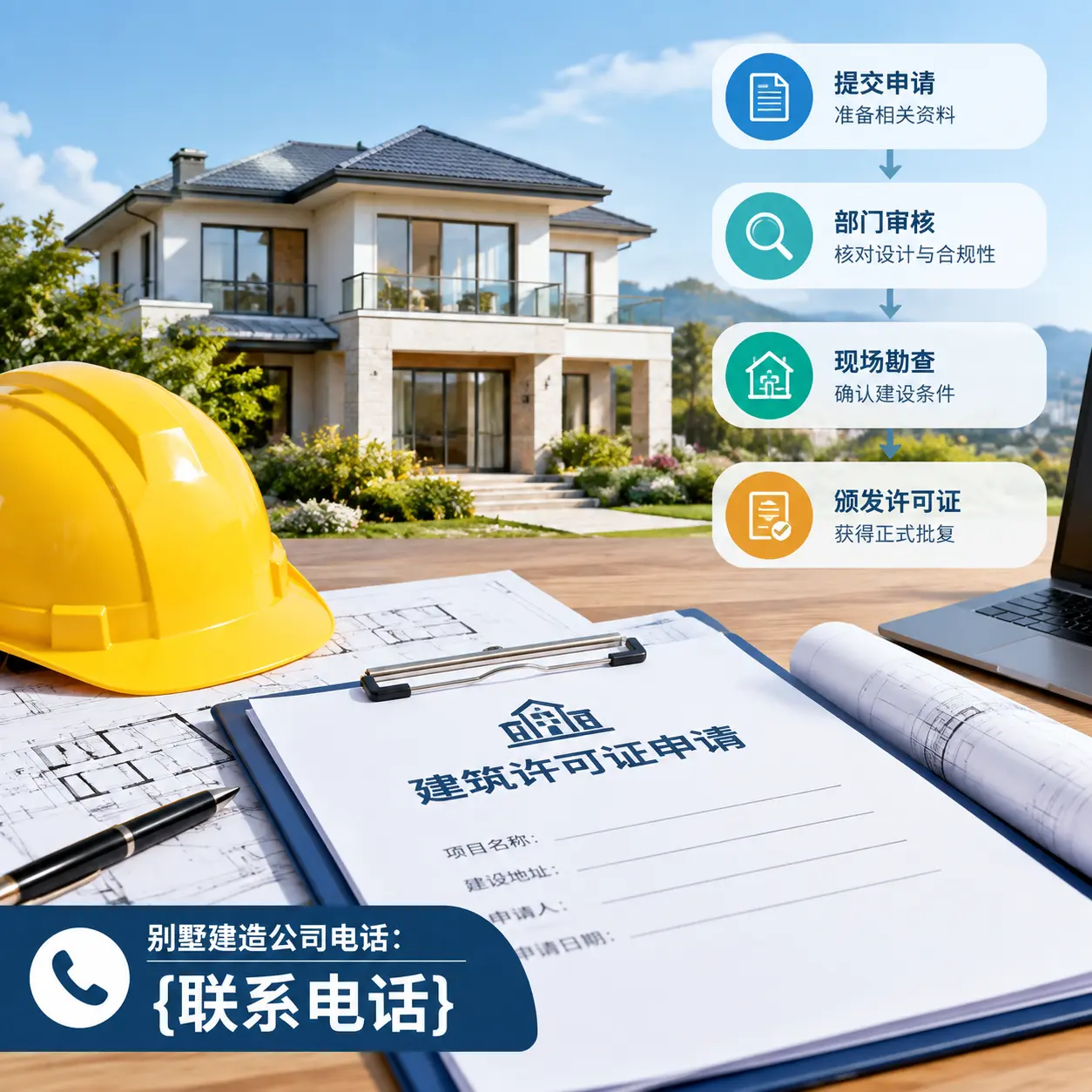 别墅建造公司电话:在桐梓建造前的准备工作
