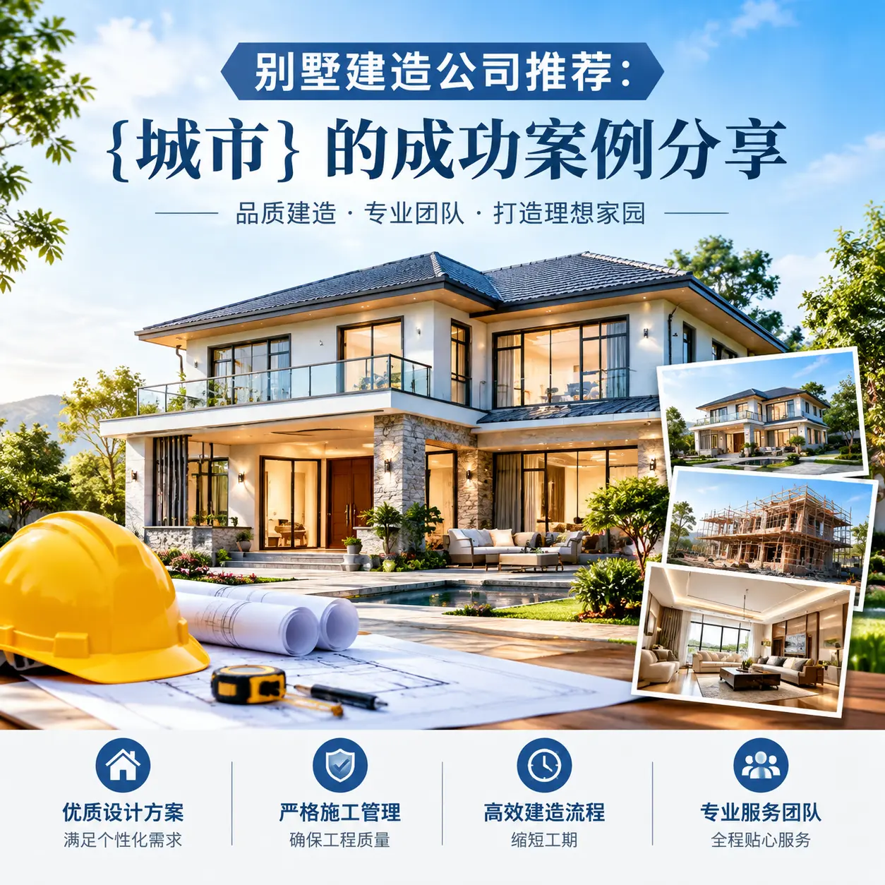 别墅建造公司推荐: 桐梓 的成功案例分享